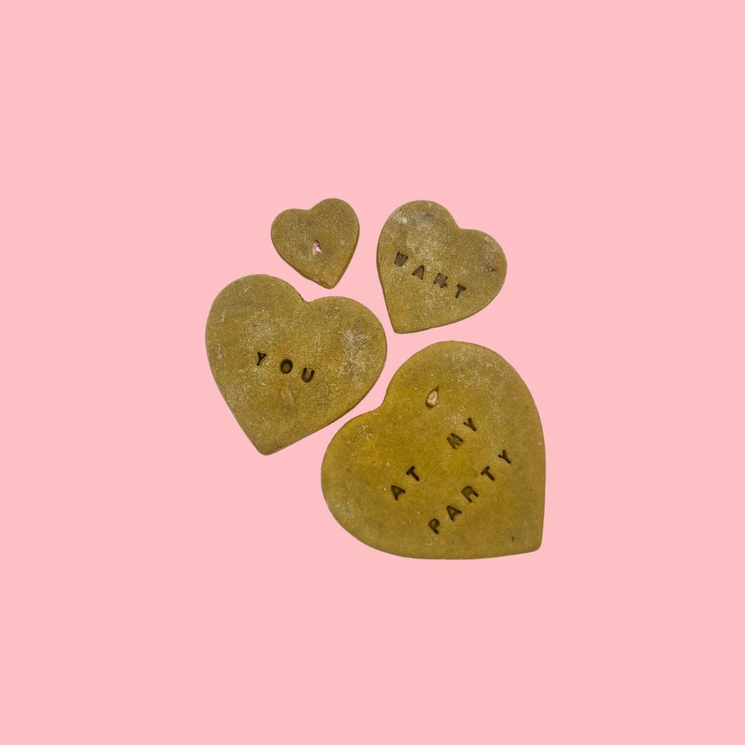 Vegetarian | Love Heart Stack (Customizable Cookies)