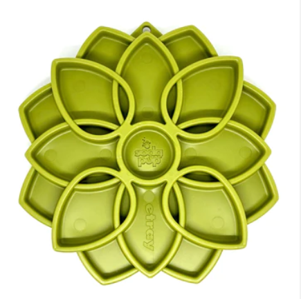 Lotus Flower Slow Feeder Bowl (Sodapup Enrichment Tray for Dogs)