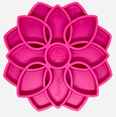 Lotus Flower Slow Feeder Bowl (Sodapup Enrichment Tray for Dogs)